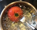 野菜いっぱい！冷製ペペロナータ・パスタ作り方2写真