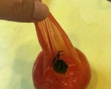 野菜いっぱい！冷製ペペロナータ・パスタ作り方4写真