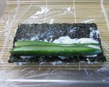 トマトときゅうりのサラダ感覚ロール寿司作り方4写真
