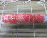 トマトときゅうりのサラダ感覚ロール寿司作り方5写真