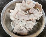 美活⭐︎調味料塩のみ⭐︎大根と豚肉の煮物作り方1写真