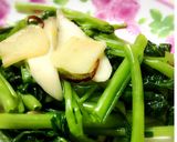 空芯菜のにんにく炒め♩作り方5写真