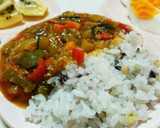 10種類✩夏野菜たっぷり！ごろごろカレー作り方8写真