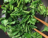 グリーンカレー風味の空心菜炒め作り方4写真