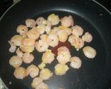 絶品☆エビのクリームパスタ(*^_^*)作り方2写真