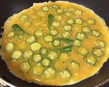 忙しい朝に焼きオクラ卵作り方3写真