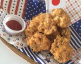 子供の虜☆簡単！和風チキンナゲットリング作り方8写真