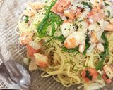 レモンでさっぱり！シーフードの冷製パスタ作り方9写真