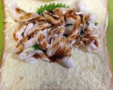 ささ身と大葉の照り焼きソースサンド作り方8写真