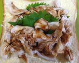 ささ身と大葉の照り焼きソースサンド作り方9写真
