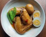 手羽先とたまごのさっぱり煮作り方3写真