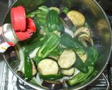 中華風ラタトゥイユ♪簡単♪牛肉ナストマト作り方9写真
