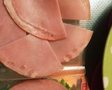 忙しい朝のハムマヨトースト作り方1写真