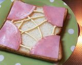 忙しい朝のハムマヨトースト作り方3写真