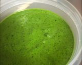 冷製ジェノベーゼのパスタ 生ハムと桃添え作り方2写真