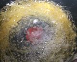 冷製ジェノベーゼのパスタ 生ハムと桃添え作り方3写真