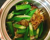 オクラとプチトマトのサブジ作り方7写真