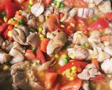子供大好き★超簡単カラフル野菜鶏グラタン作り方3写真