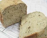 黒ごまきな粉食パン作り方1写真