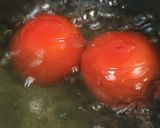 本格♡トマトと魚介の冷製パスタ作り方1写真