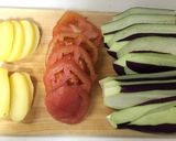 夏野菜のミルフィーユ作り方3写真