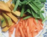 簡単 チヂミ風作り方1写真