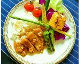 豚ロース肉のガリバタ醤油プレート♪作り方11写真