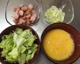 誰でも簡単にできる！パラパラ炒飯！作り方1写真