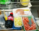 スーパー簡単コーラ煮作り方1写真