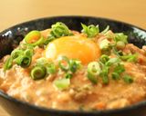 ヘルシー☆キムチ豆腐のたまごかけご飯作り方3写真
