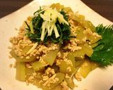 短時間で味染み込み〜冬瓜ひき肉炒め作り方4写真
