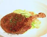ケジャンとコリアンダーのポークカツレツ作り方7写真