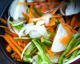 鶏唐揚げのトマト甘酢あんかけ作り方5写真