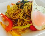 夏バテに!南国風☆ウコン焼きそば作り方4写真