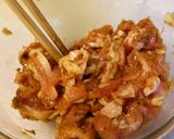 野菜炒めにニンニクショウガ焼き。作り方3写真