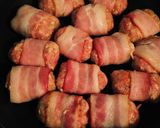 ひき肉とベーコンのカラメルソース作り方3写真