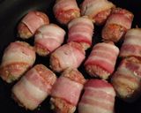 ひき肉とベーコンのカラメルソース作り方4写真