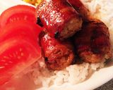 ひき肉とベーコンのカラメルソース作り方9写真