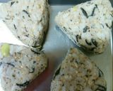 おからの梅ひじきDE焼きおにぎり作り方3写真