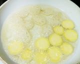 夏野菜の黒酢+りんごあんかけ作り方4写真