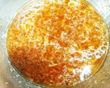夏野菜の黒酢+りんごあんかけ作り方3写真