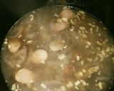 干しまいたけDEビーフコンソメSoup作り方4写真