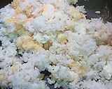 カレー炒飯福神漬け入り作り方2写真