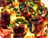 夏バテ防止　あっさりうなトマ丼作り方5写真