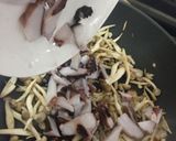 ワイン片手にオクトパスタ(蛸ペペロン)作り方4写真