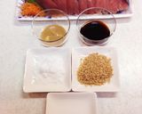 ゴマだれのお刺身作り方1写真
