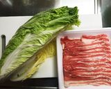 時短！簡単！白菜と豚肉の蒸し煮ポン酢かけ作り方1写真