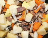 さつま揚げと牛薄切り肉でおいしい肉じゃが作り方7写真