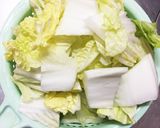 時短！簡単！白菜と豚肉の蒸し煮ポン酢かけ作り方5写真