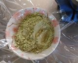 甘酒と抹茶のチーズケーキ作り方3写真
